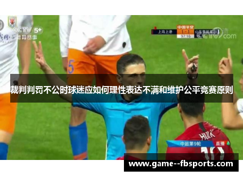 裁判判罚不公时球迷应如何理性表达不满和维护公平竞赛原则