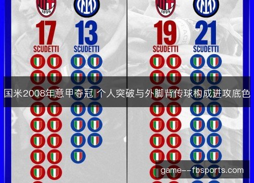 国米2008年意甲夺冠 个人突破与外脚背传球构成进攻底色 国米2008年意甲夺冠 个人突破与外脚背传球构成进攻底色